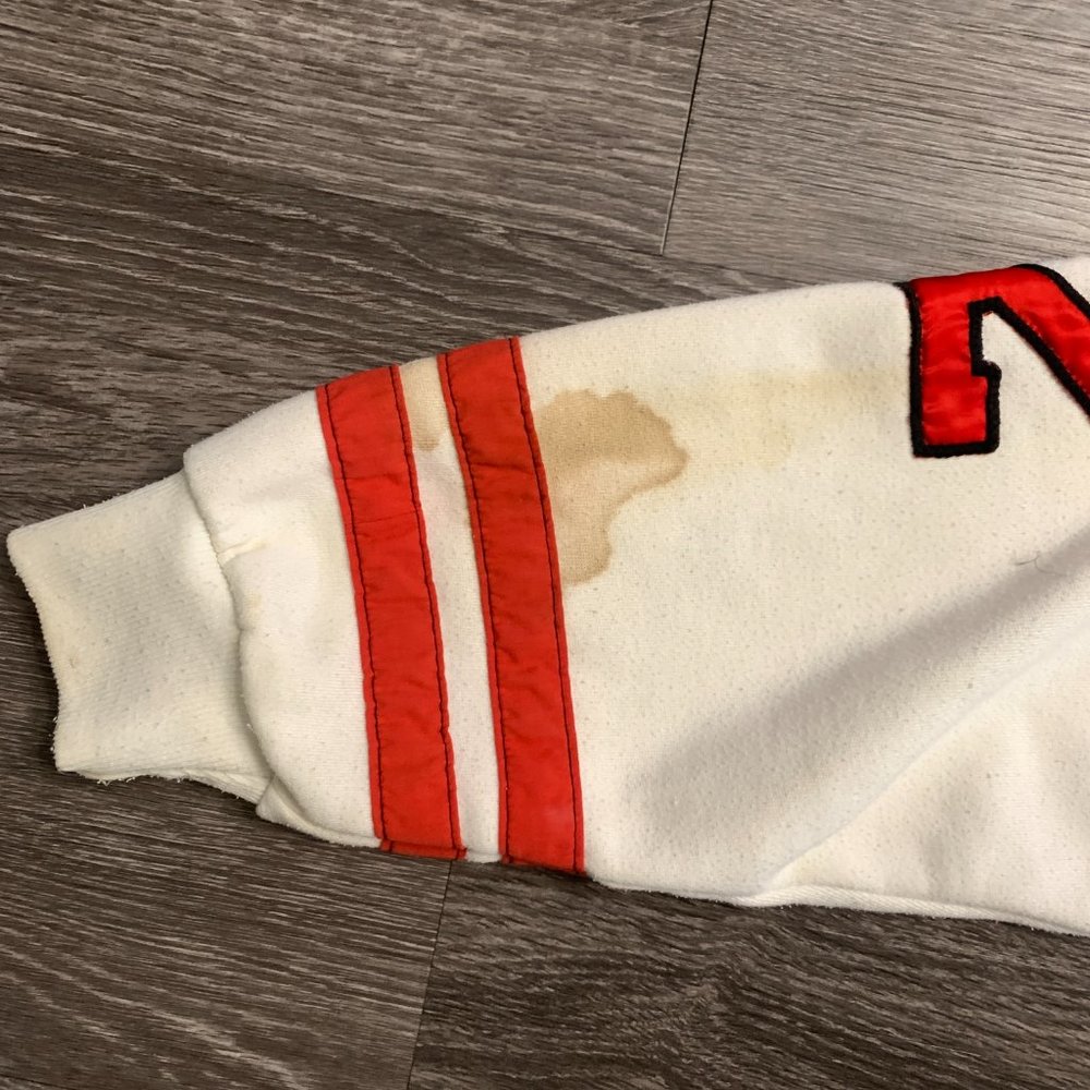 Vintage 80s Adidas Canton Chiefs Embroidered Football Sweatshirt Sz. L - Picture 14 of 16